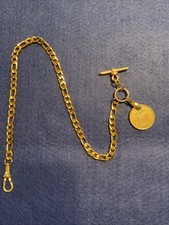 Gold Plated Single Albert