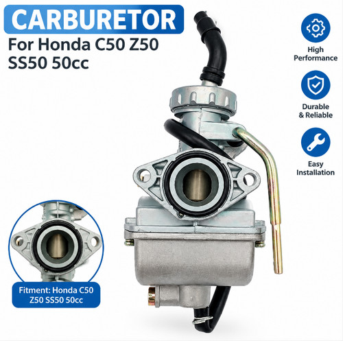 Honda 50cc carburetor c50 z50 - 50cc,