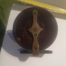 vintage  Fishing reel Wooden reel good Collection