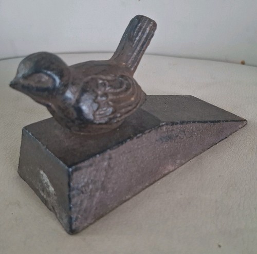 Vintage cast iron bird - vintage,