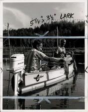 1968 Press Photo Fishermen