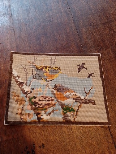 Bird vintage tapestry - vintage, hand