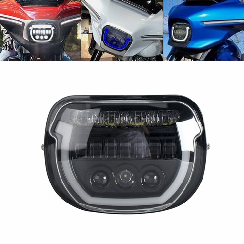 Black led headlight assembly - black,