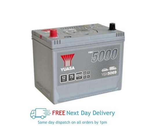 Yuasa ybx5069 smf battery - yuasa,