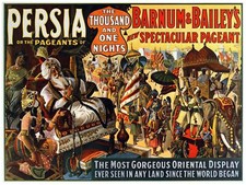 9132.Barnun and bailey.Persia