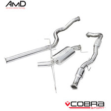 Cobra Sport Corsa VXR D 3.0" Non Resonated Full Exhaust with Sport Cat VZ06B