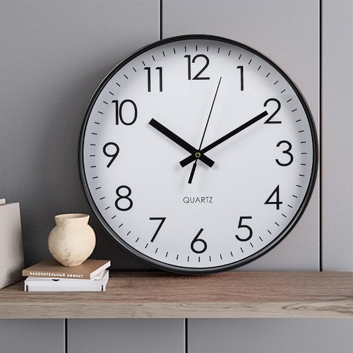 Wall clock silent - wall, &
