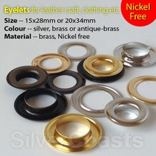 Large Eyelets Leather Craft