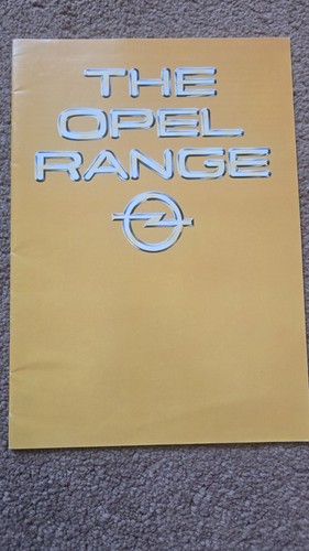 Opel range manta kadett - opel,