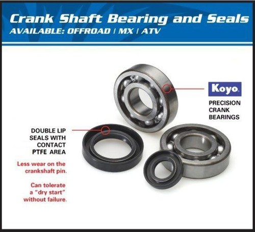 All balls racing crankshaft - all,