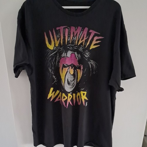 Utimate warrior shirt wwf - warrior,
