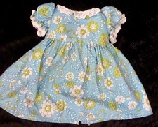 DRESS FOR ANTIQUE DOLL, DOLL