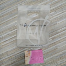 Virgin Vie Cosmetics Company Vintage Plastic Carrier Bag Co Prop Ephemera 