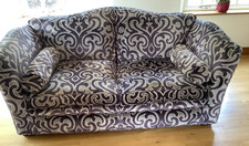 2 x 2/3 Seater Bespoke Purple