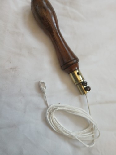 Antique pull cord wood and - antique,