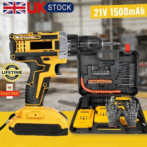 Battery 21v cordless drill - 21v,