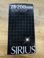 Sirus lens 200mm 5 6 - sirus, f4.0-5.6