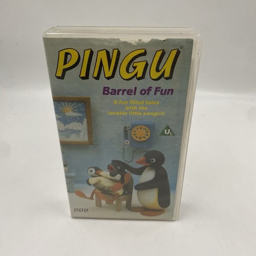 Pingu barrel fun vhs video - fun,