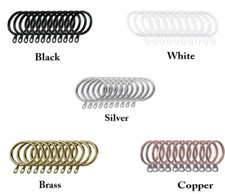 Metal Curtain Rings Hanging