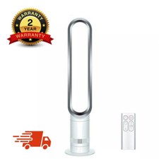 Dyson AM07 Cooling Tower Fan in White/Silver With 2 Year Warranty