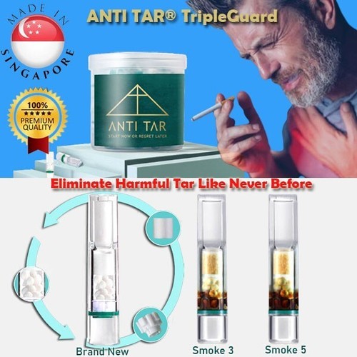 Anti tar tripleguard cigarette - anti,