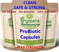 ProBiotics for Gut Health Bacillus Coagulans 15 Billion CFU 600mg 5greens Vegan