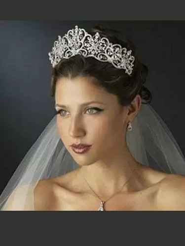 Bridal tiara crystal - ,