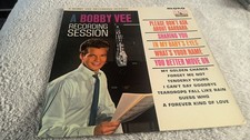BOBBY VEE RECORDING SESSIONS