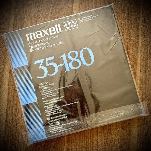 Maxell 180 metal reel - ud,