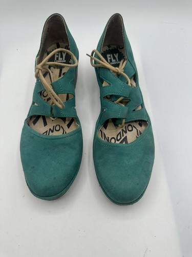 Fly london aqua nubuck - london,
