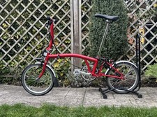 Brompton S2L Folding Bike - Red