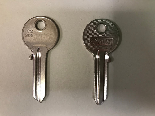 Silca cs206 key blank - key, cisa