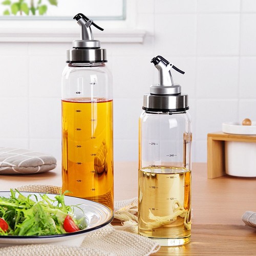 Olive oil clear glass - glass, control