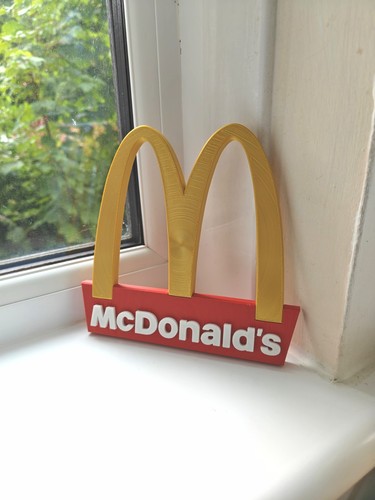 Mcdonald logo for - desk, or