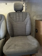 Driver seat vauxhall vivaro renault trafic traffic 03 to 2014 cloth runner van