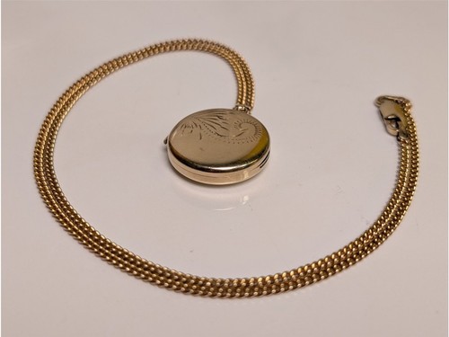9ct yellow gold - , necklace