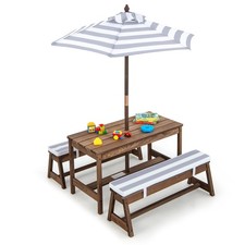 COSTWAY 4 PCS Wooden Kids