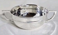 Antique Sterling silver Quaich. Sheffield 1943 . By James Dixon & Sons Ltd 