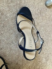 Blue Scrappy Sandals