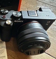 Sony A7C Camera & Sony kit 28 - 60mm Zoom lens Mint!! Only 1642 Shutter count!!