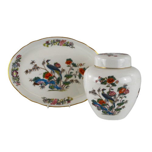Wedgwood kutani crane - kutani,