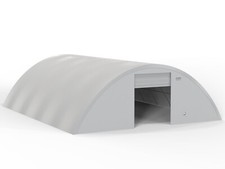 Steel Framed Building Round Storage Building Farm Shed Portable Workshop Shelter