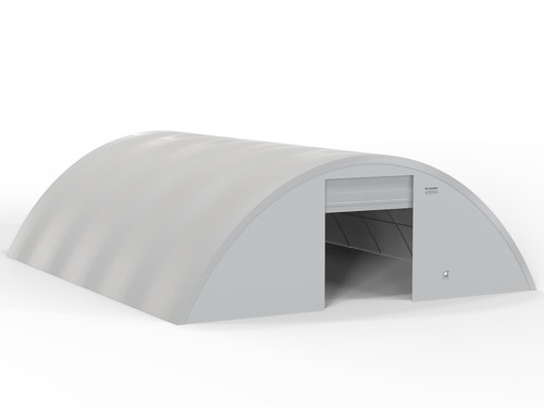 Steel framed building round - steel,