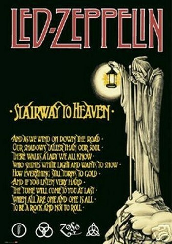 Led zeppelin stairway - zeppelin, to