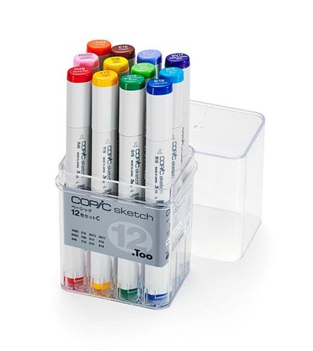 Copic sketch basic marker - marker, 12