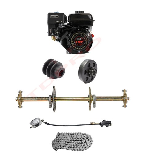 810mm kart rear axle - axle, kit