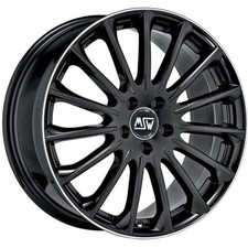 ALLOY WHEEL MSW MSW 30 FOR SKODA OCTAVIA SCOUT 8X18 5X112 GLOSS BLACK+DIAMO 8Q4