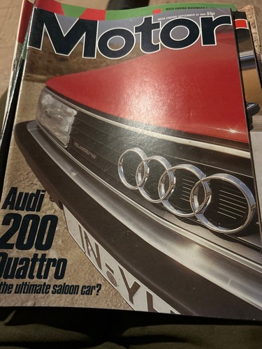 Audi 200 quattro motor - audi,