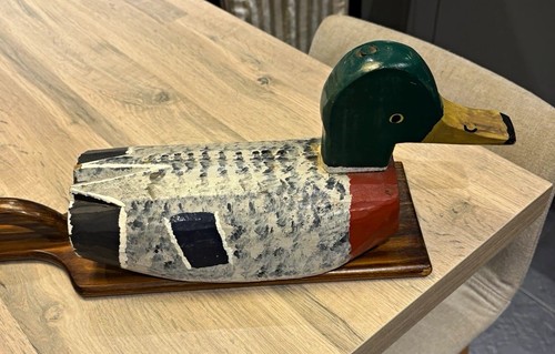 Antique dutch wooden - dutch, duck