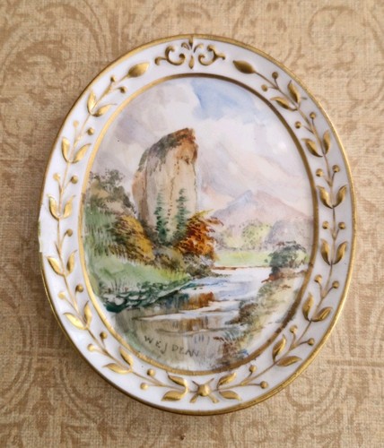 Royal crown derby - small, plaque